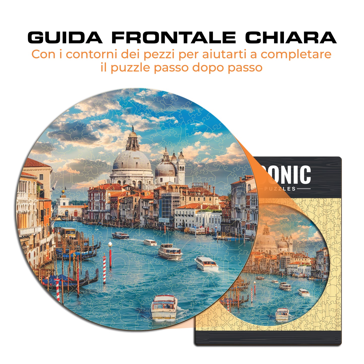 Incantevole Venezia - Puzzle di Legno
