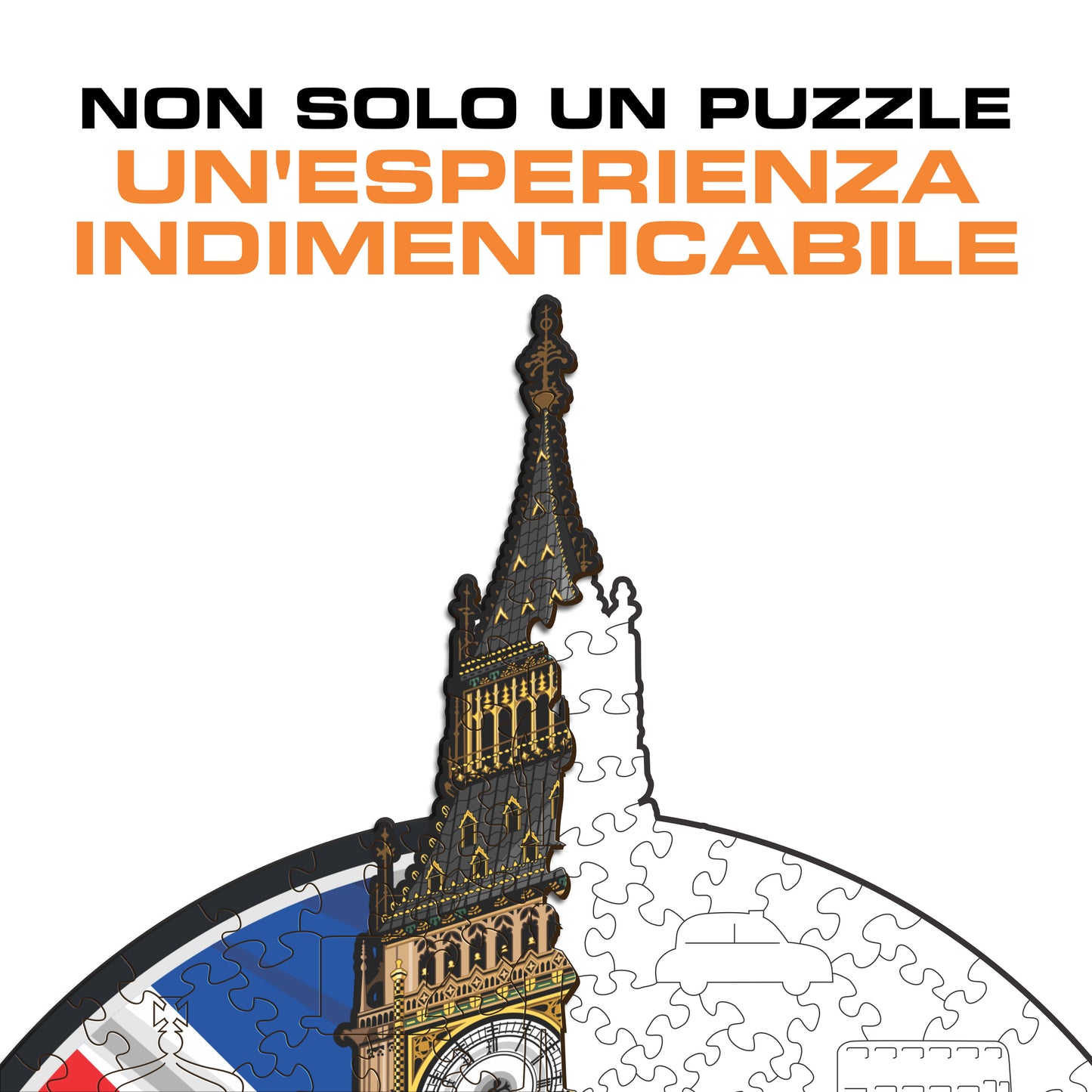 Big Ben - Puzzle di Legno