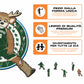Milwaukee Bucks™ Mascotte - Puzzle di Legno