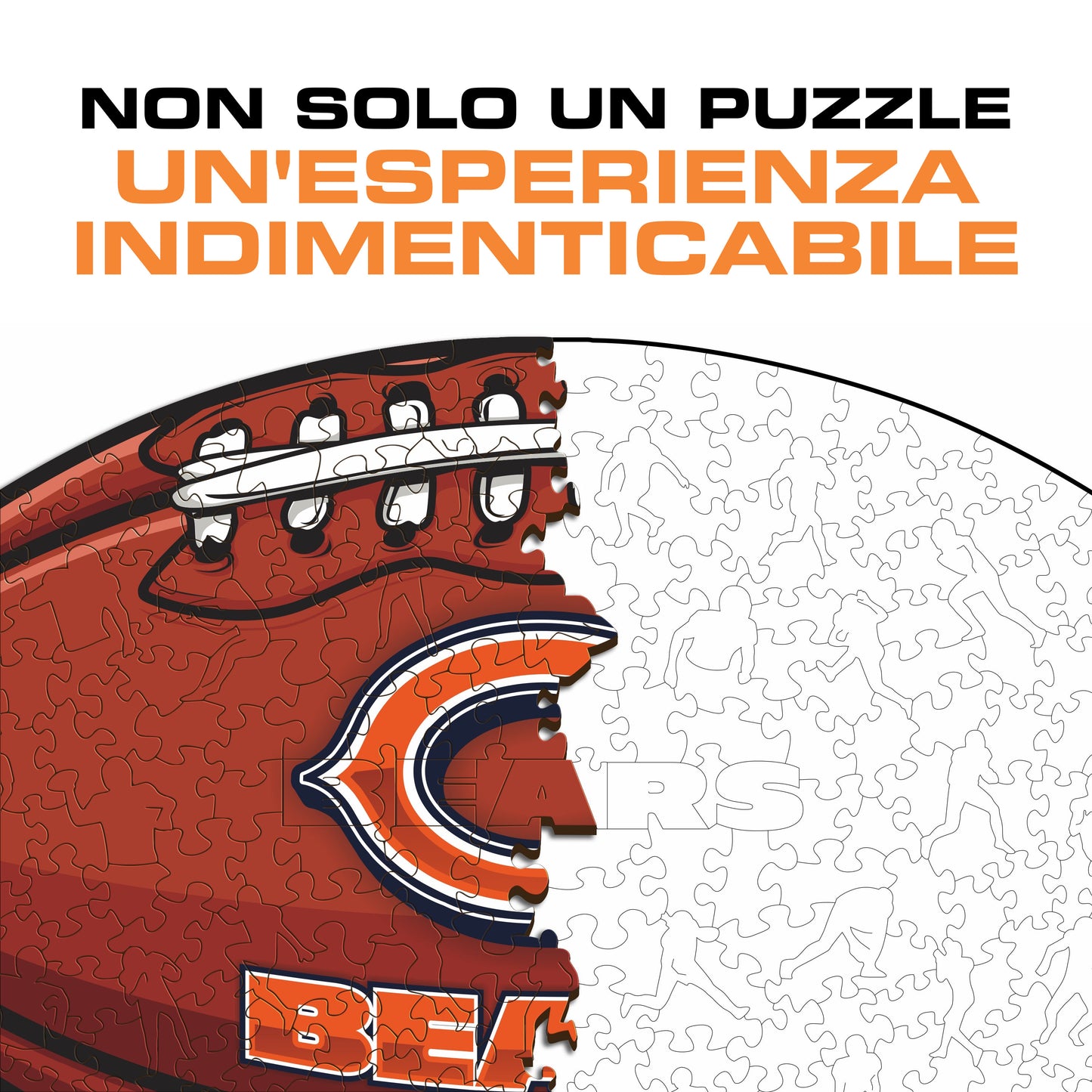 Palla Chicago Bears™ - Puzzle di Legno