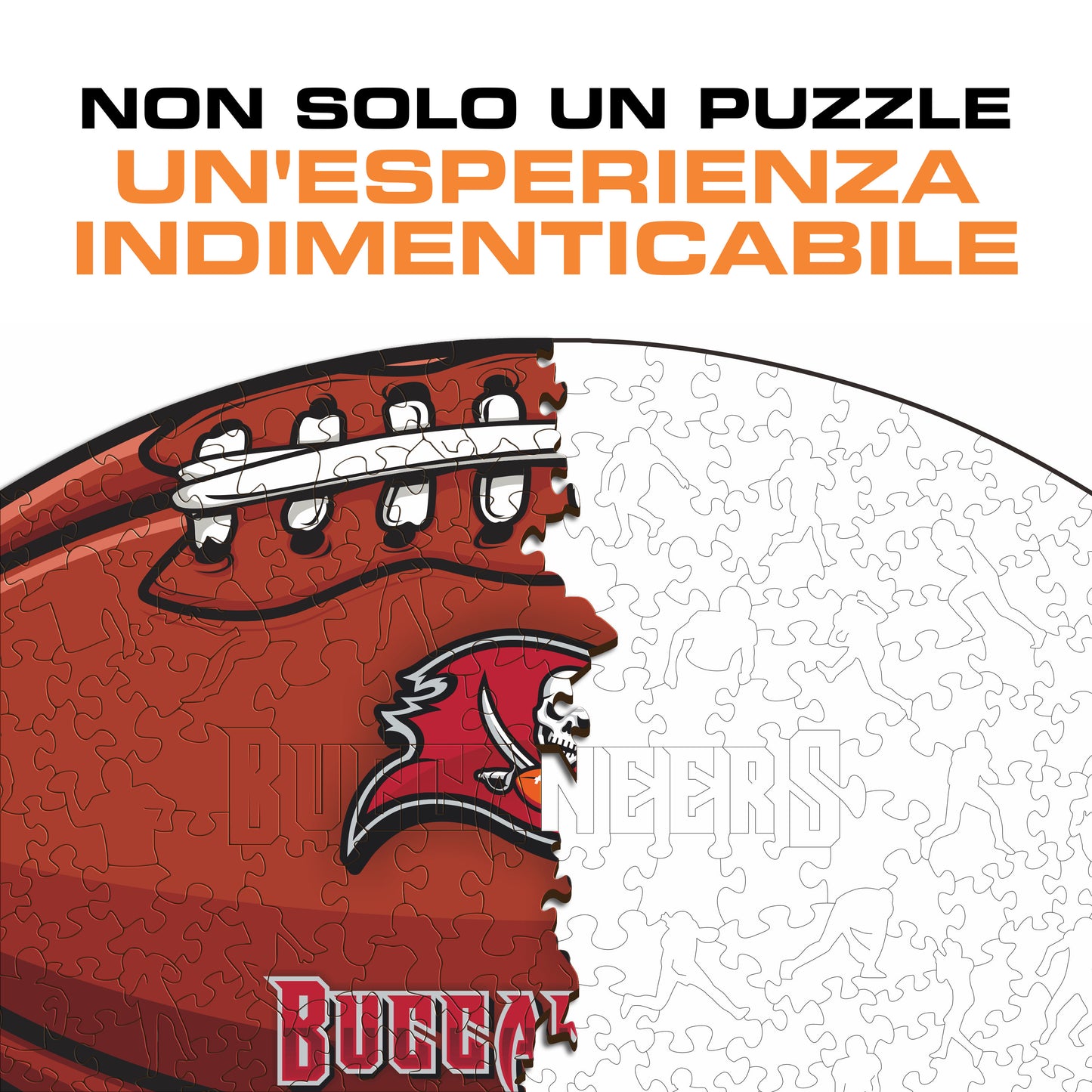 Palla Tampa Bay Buccaneers™ - Puzzle di Legno