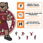 Cleveland Cavaliers™ Mascotte - Puzzle di Legno