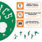 Boston Celtics™ Logo - Puzzle di Legno