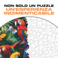 Pappagalli Colorati - Puzzle di Legno
