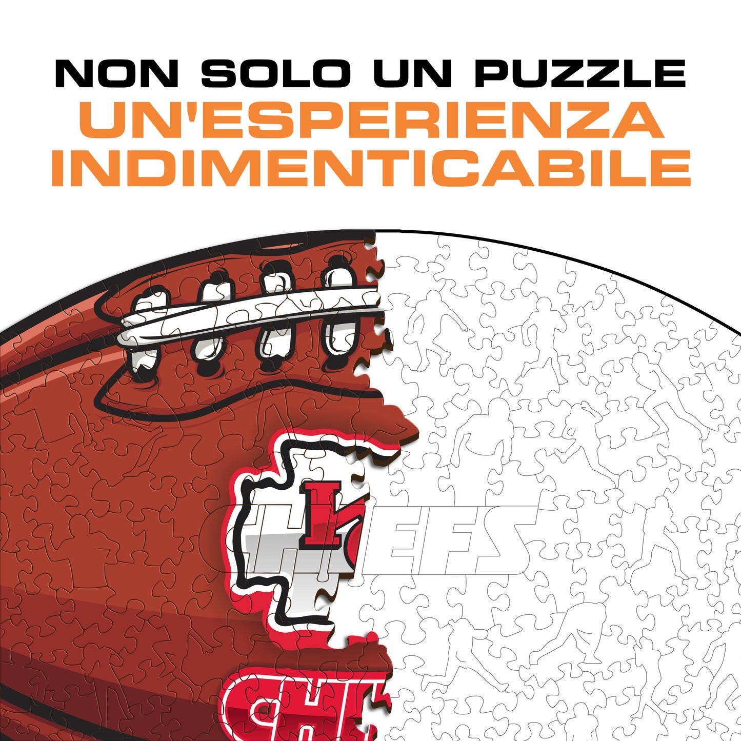 Palla Kansas City Chiefs™ - Puzzle di Legno