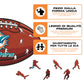 Palla Miami Dolphins™ - Puzzle di Legno