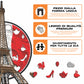 Torre Eiffel - Puzzle di Legno