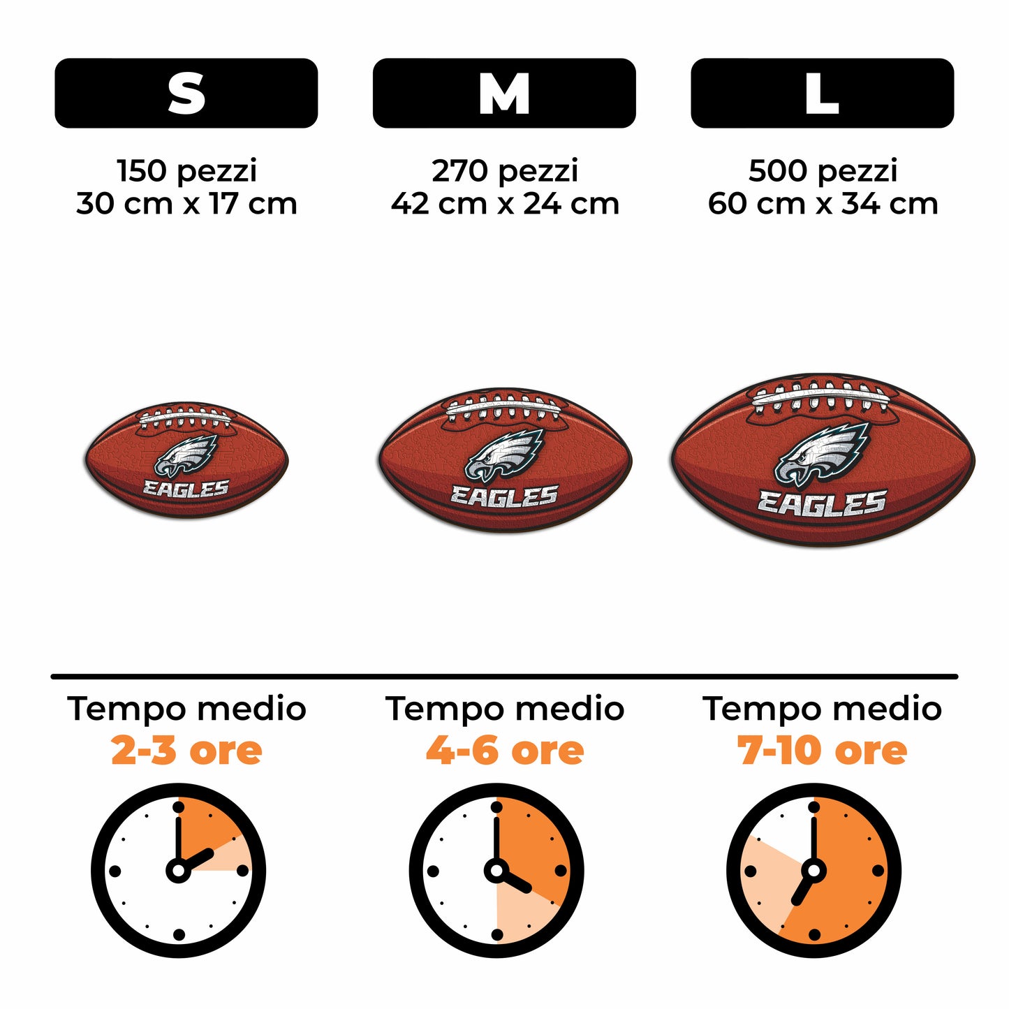 Palla Philadelphia Eagles™ - Puzzle di Legno