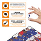 6 Players Francia® - Puzzle di Legno