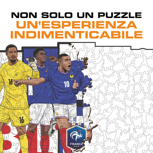 6 Players Francia® - Puzzle di Legno