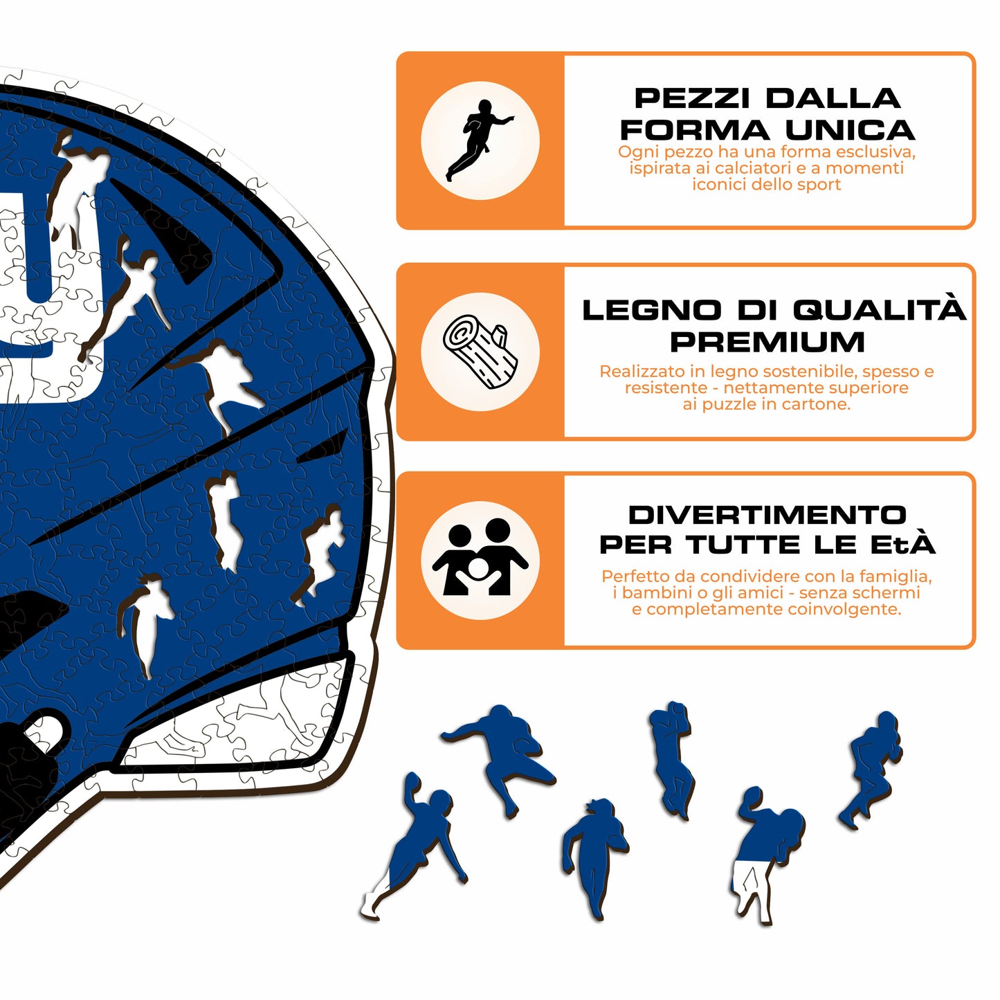 Casco New York Giants™ - Puzzle di Legno