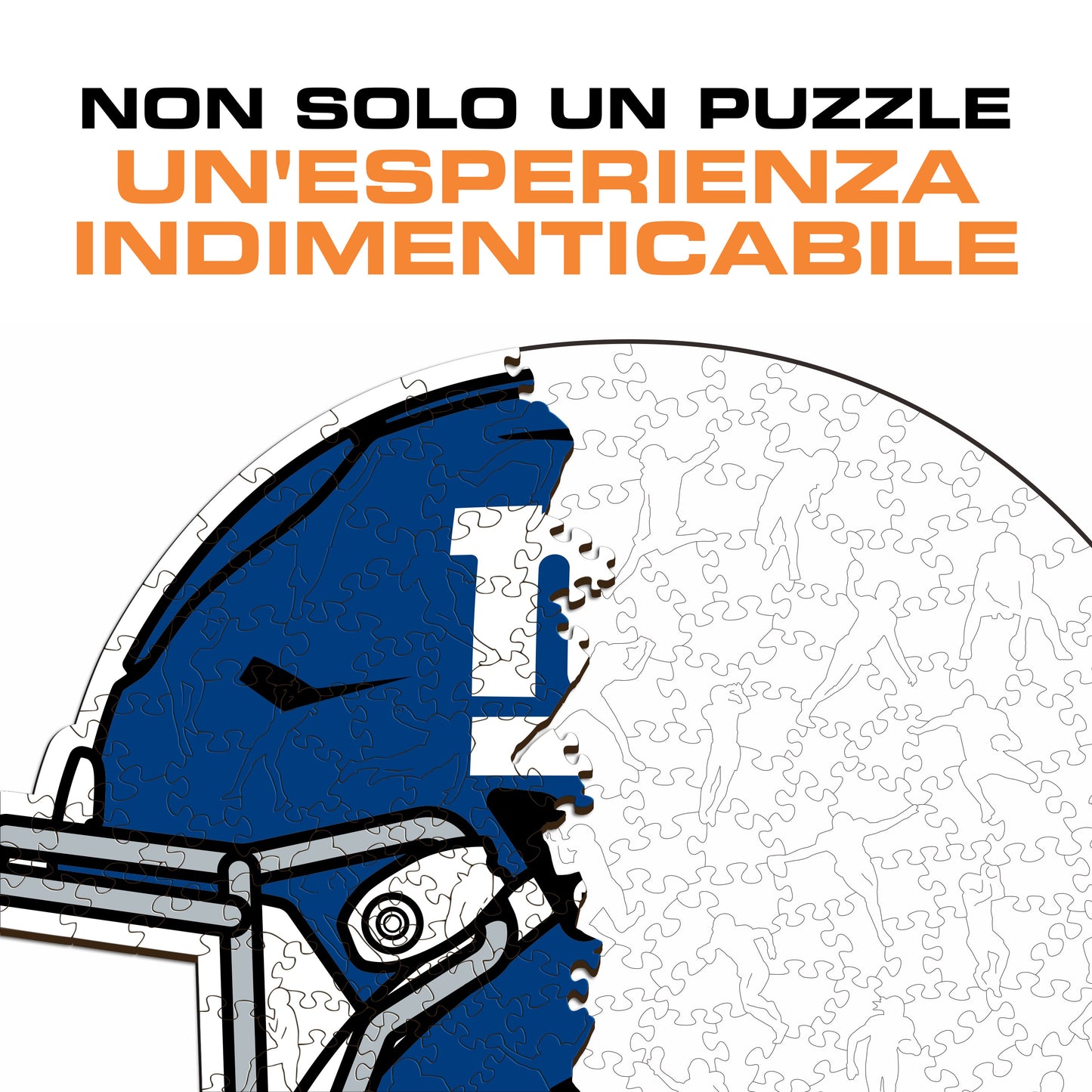 Casco New York Giants™ - Puzzle di Legno