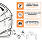 Casco Indianapolis Colts™ - Puzzle di Legno