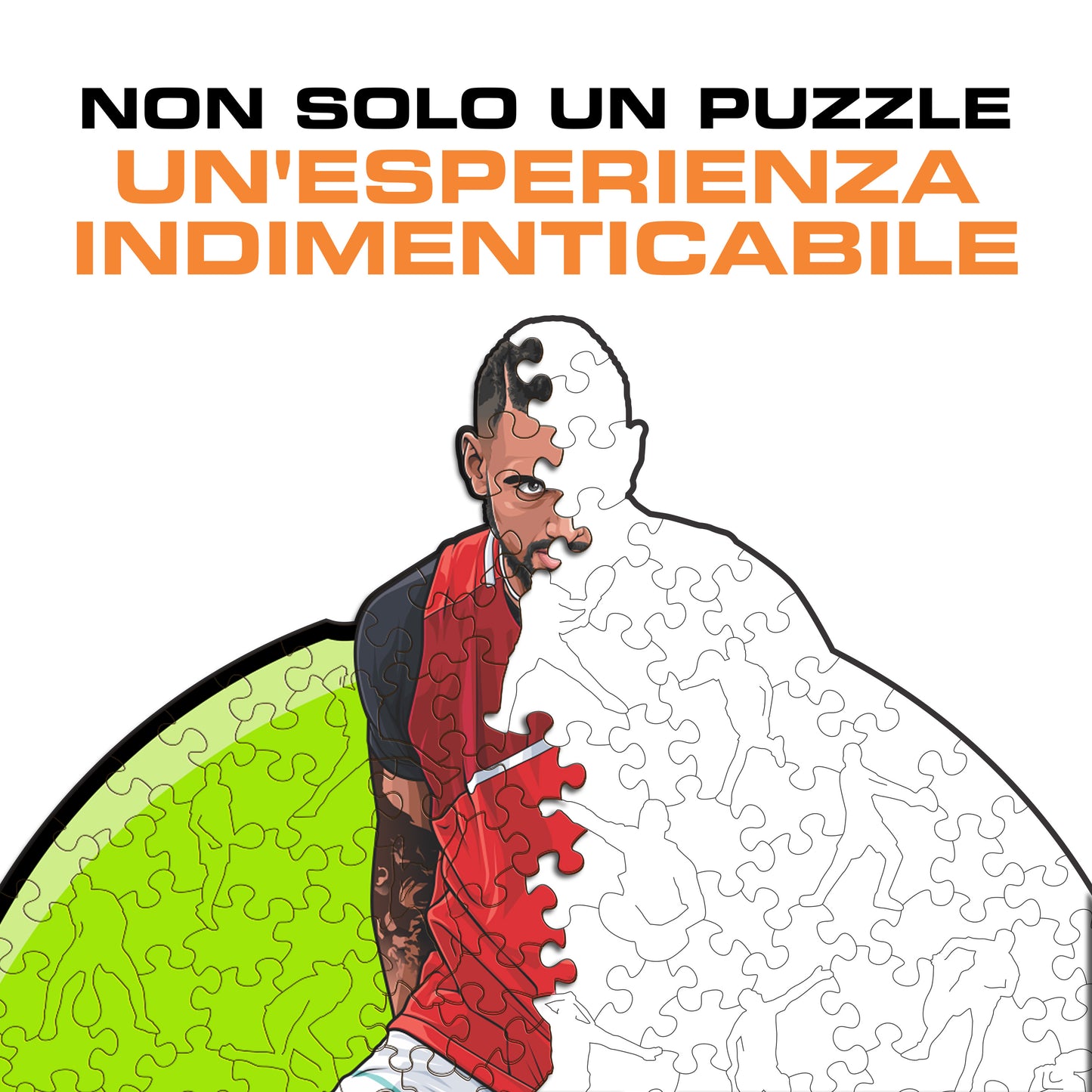 Nick Kyrgios - Puzzle di Legno
