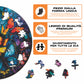 Farfalle Magiche - Puzzle di Legno