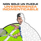 Novak Djokovic - Puzzle di Legno