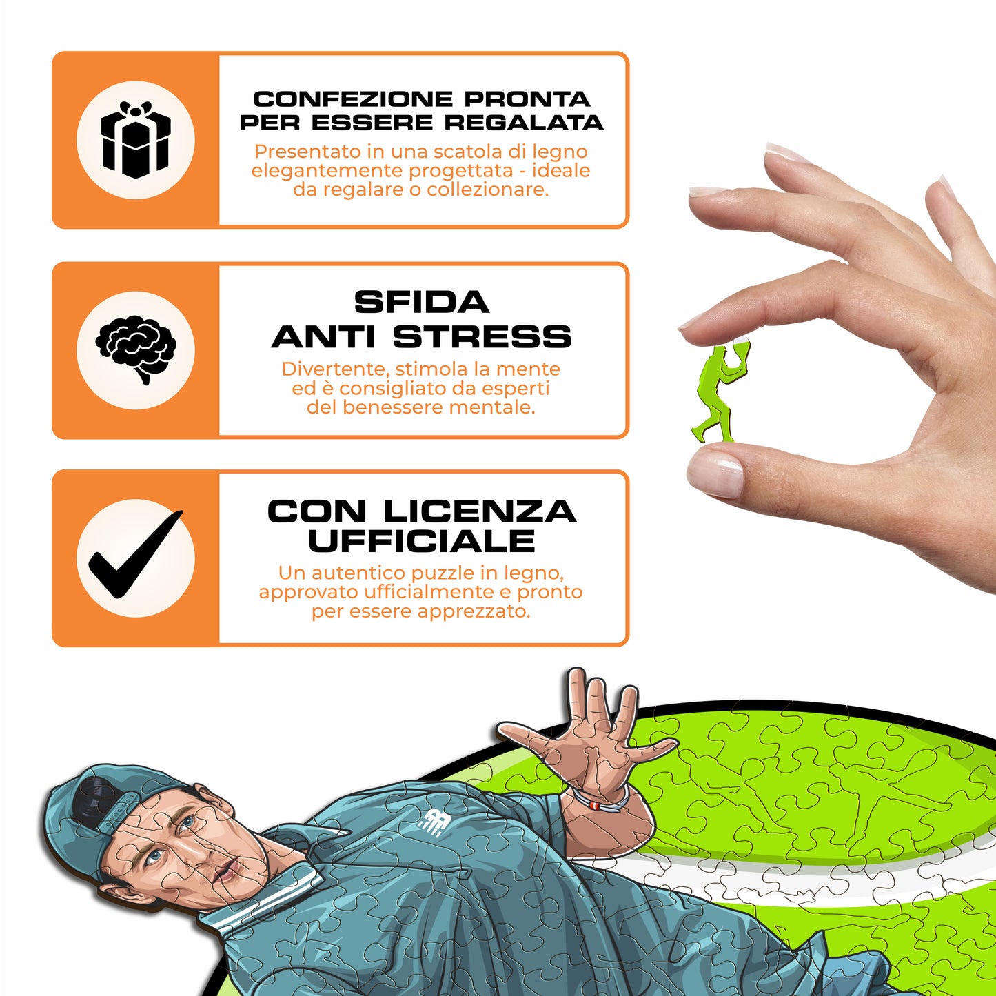 Tommy Paul - Puzzle di Legno