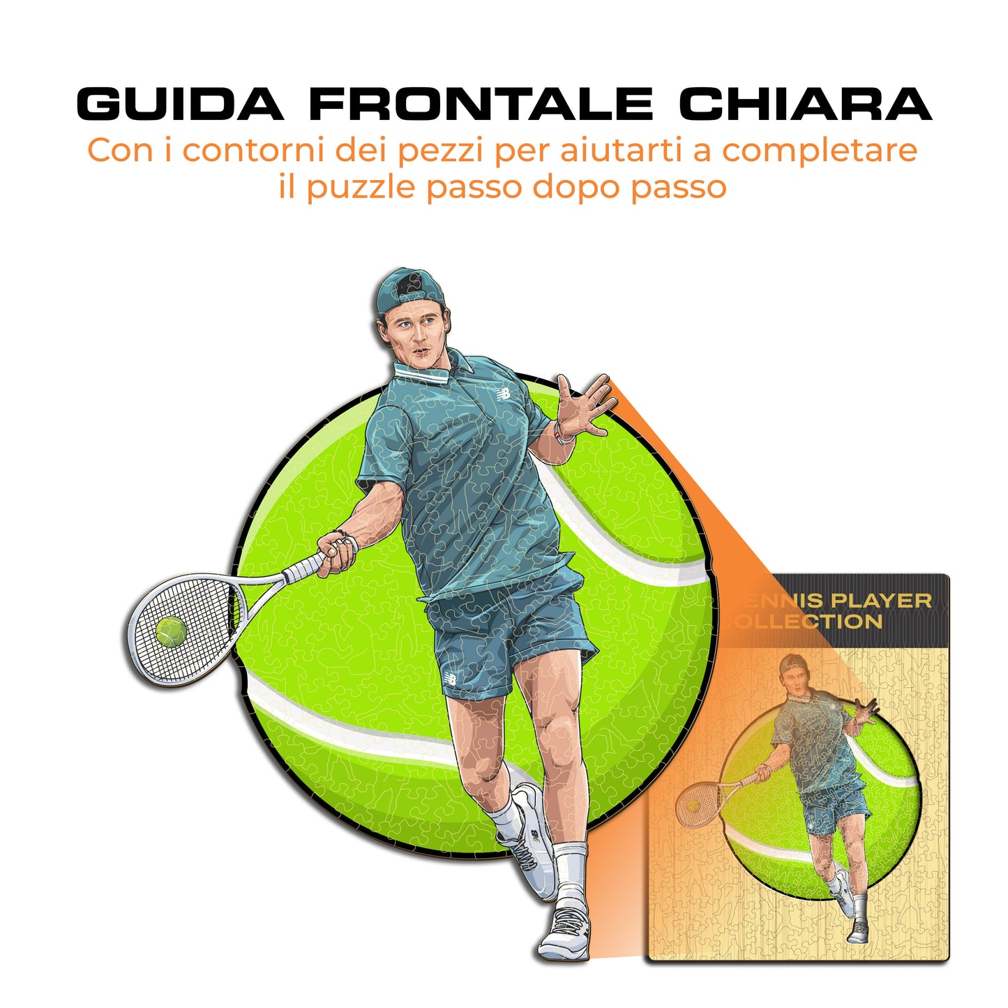 Tommy Paul - Puzzle di Legno