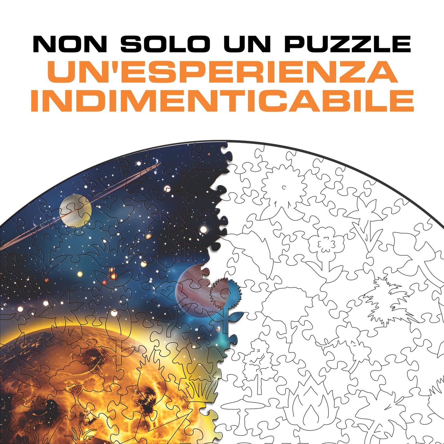 Armonia Solare - Puzzle di Legno