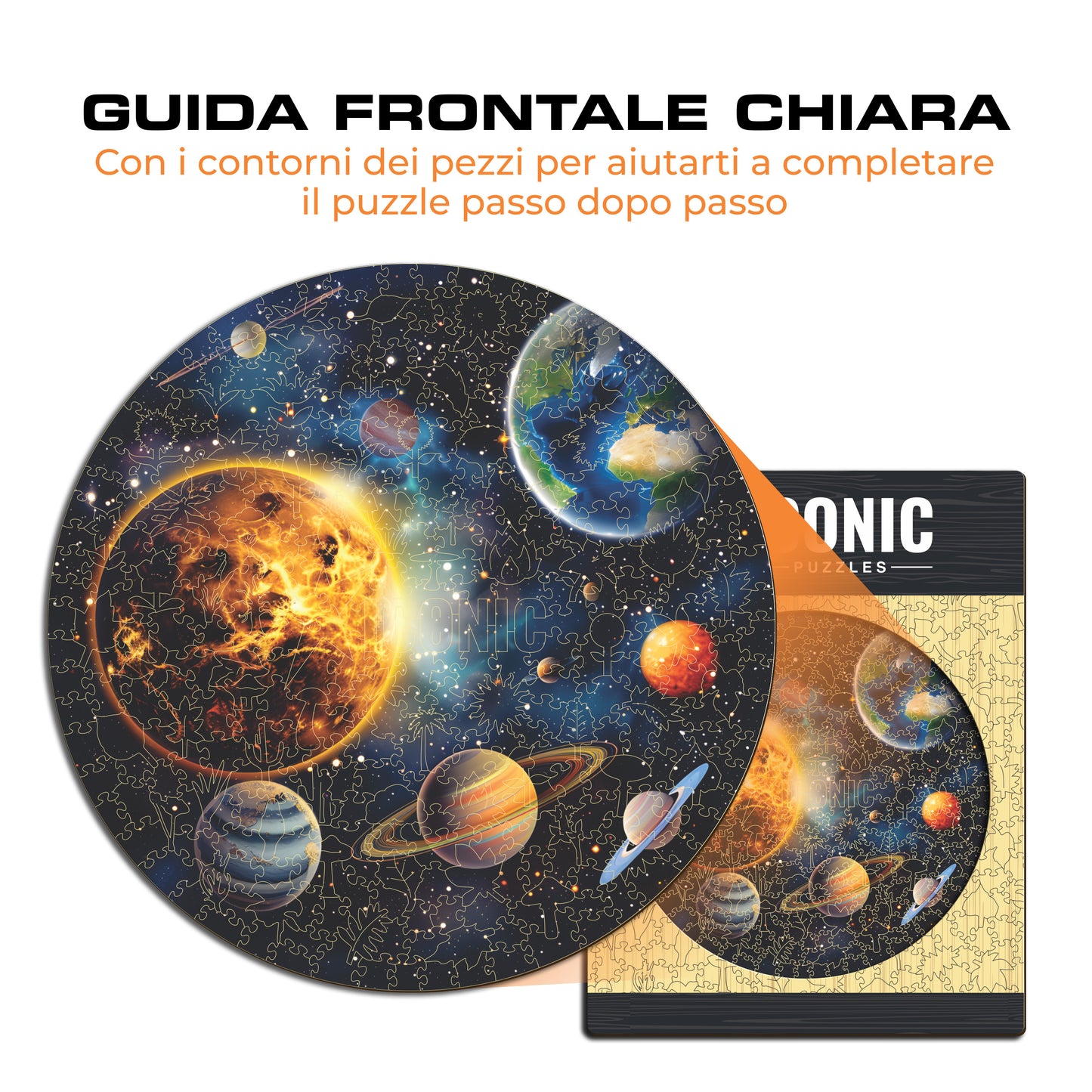 Armonia Solare - Puzzle di Legno