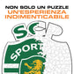 Logo Sporting CP® - Puzzle di Legno