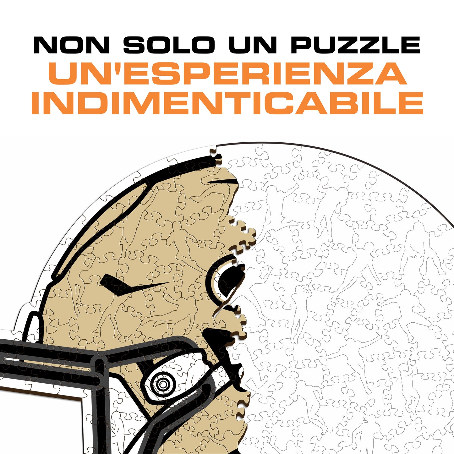 Casco New Orleans Saints™ - Puzzle di Legno