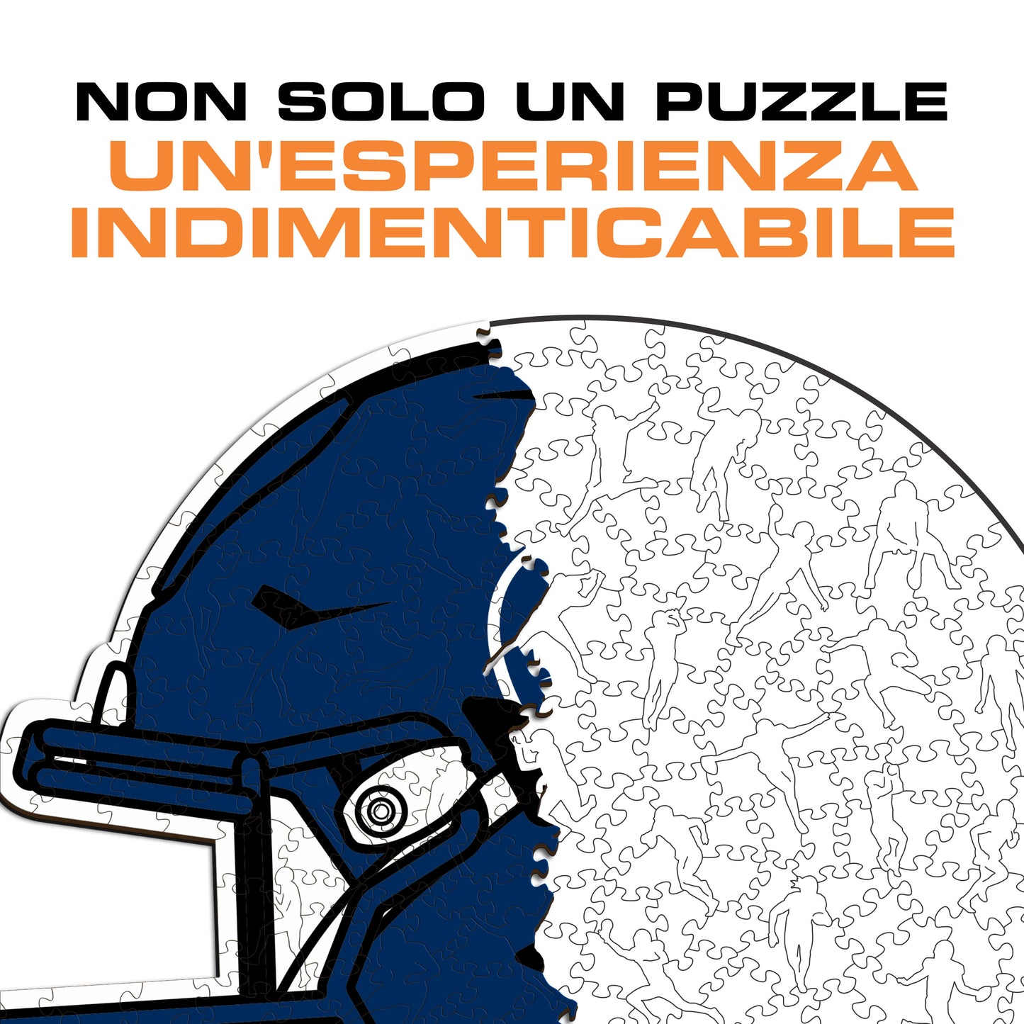 Casco Seattle Seahawks™ - Puzzle di Legno