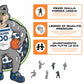 Minnesota Timberwolves™ Mascotte - Puzzle di Legno