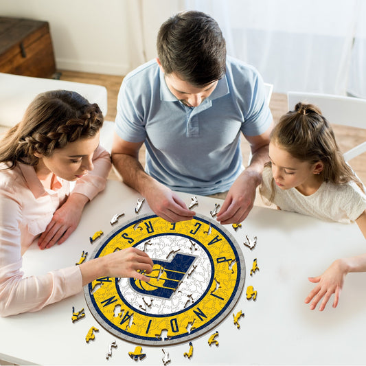Indiana Pacers™ Logo - Puzzle di Legno