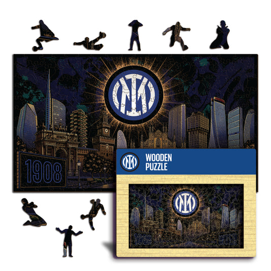 Skyline Inter® Puzzle di Legno