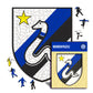 Retro Logo Inter® - Puzzle di Legno