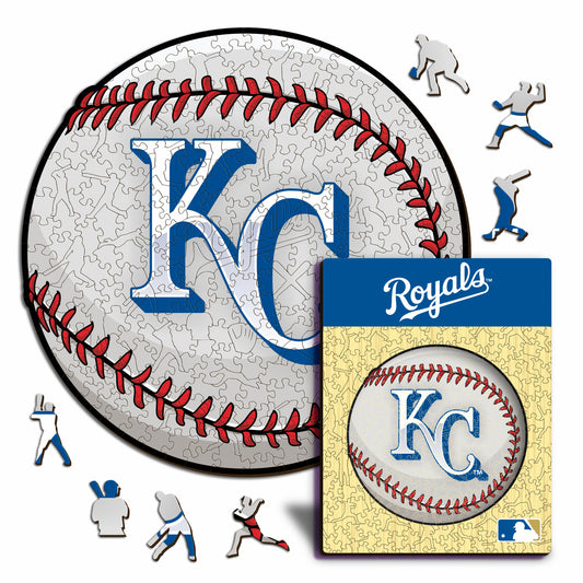 Kansas City Royals™ Palla - Puzzle di Legno