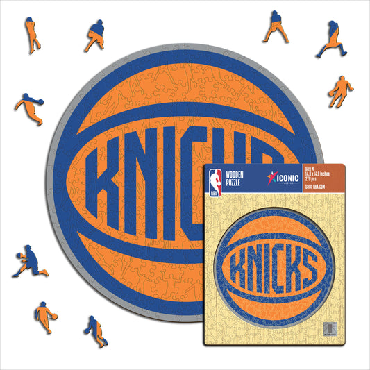 New York Knicks™ Logo - Puzzle di Legno