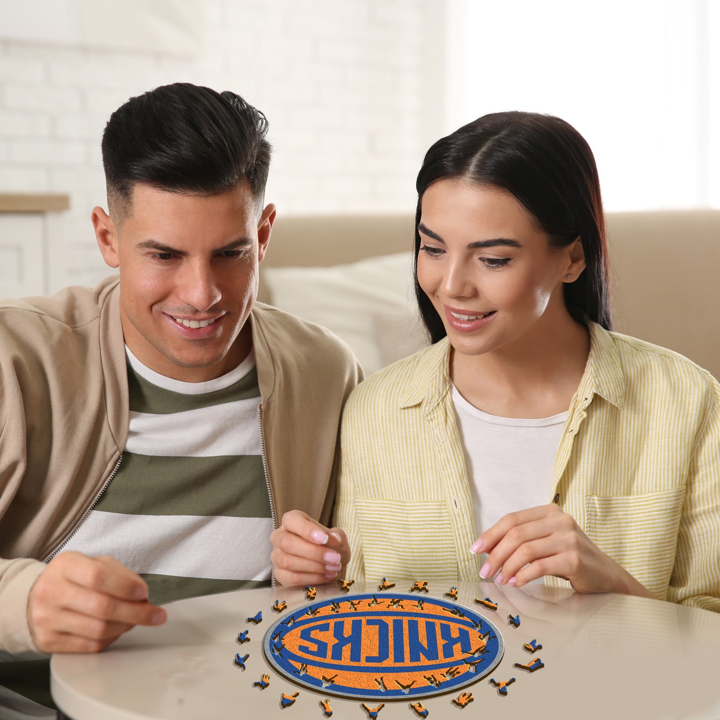 New York Knicks™ Logo - Puzzle di Legno