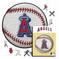 Los Angeles Angels™ Palla - Puzzle di Legno