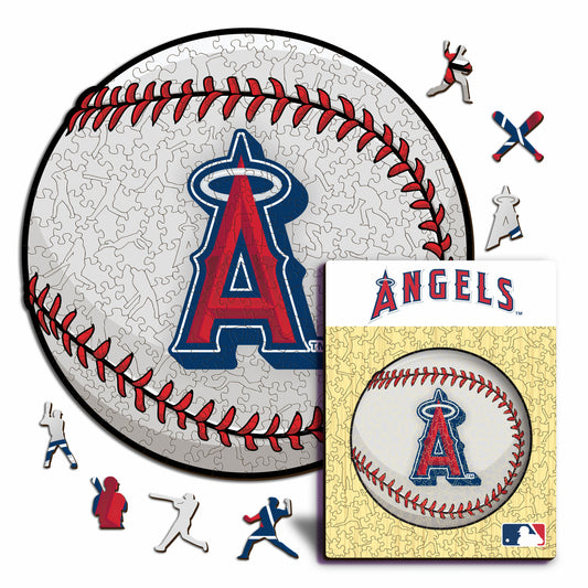Los Angeles Angels™ Palla - Puzzle di Legno