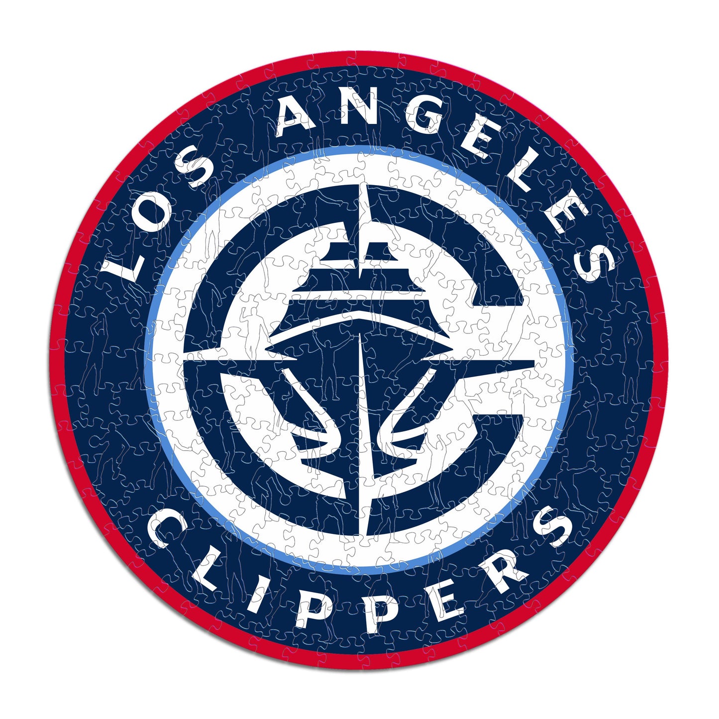 Los Angeles Clippers™ Logo - Puzzle di Legno