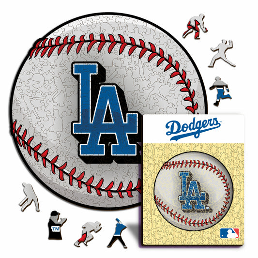 Los Angeles Dodgers™ Palla - Puzzle di Legno