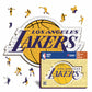 Los Angeles Lakers™ Logo - Puzzle di Legno
