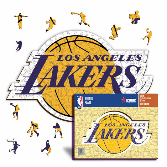 Los Angeles Lakers™ Logo - Puzzle di Legno