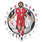 Mohamed Salah - Puzzle di Legno