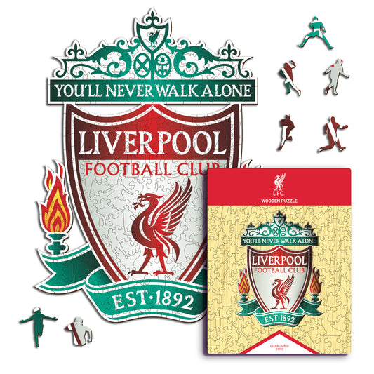 Logo Liverpool® - Puzzle di Legno