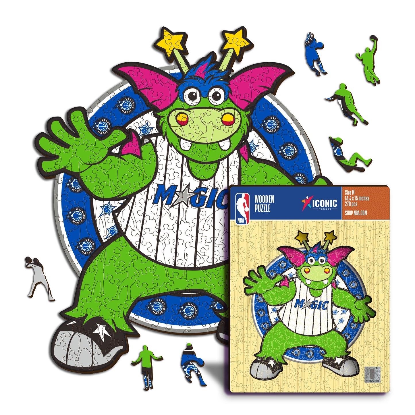 Orlando Magic™ Mascotte - Puzzle di Legno