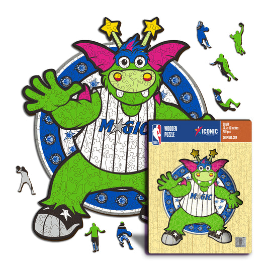 Orlando Magic™ Mascotte - Puzzle di Legno