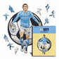 Phil Foden - Puzzle di Legno