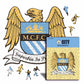 Retro Logo Manchester City® - Puzzle di Legno