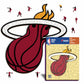 Miami Heat™ Logo - Puzzle di Legno
