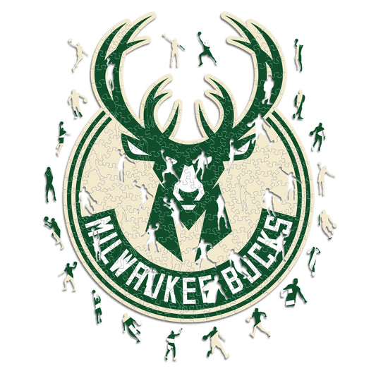 Milwaukee Bucks™ - Puzzle di Legno