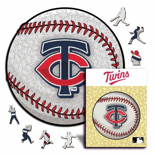 Minnesota Twins™ Palla - Puzzle di Legno