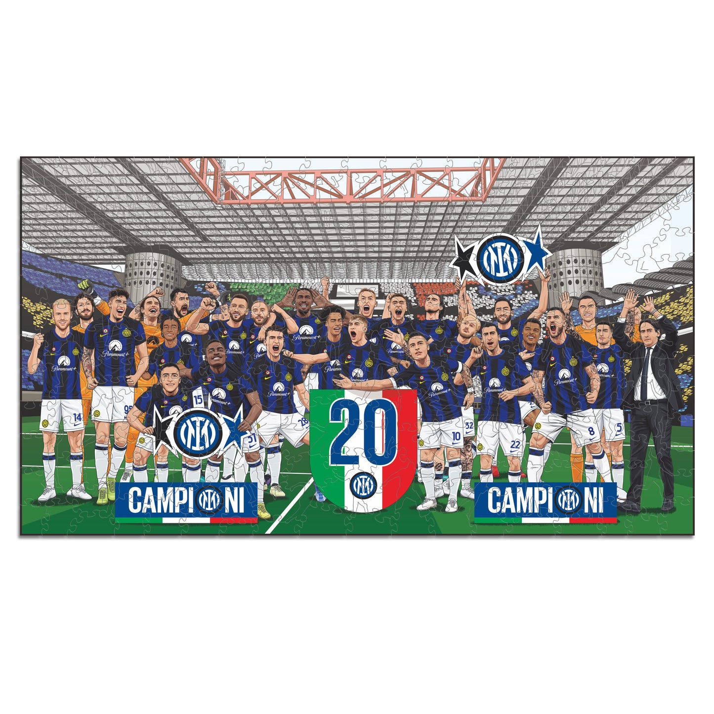 20° Scudetto Inter® - Puzzle di Legno